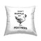 Sassy Rooster Ruffled Feathers Decorative Printed Throw Pillow Design by Conrad Knutsen, 18 x 7 x 18